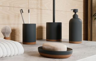 Ершик для унитаза WasserKRAFT Lopau K-3327 Серый